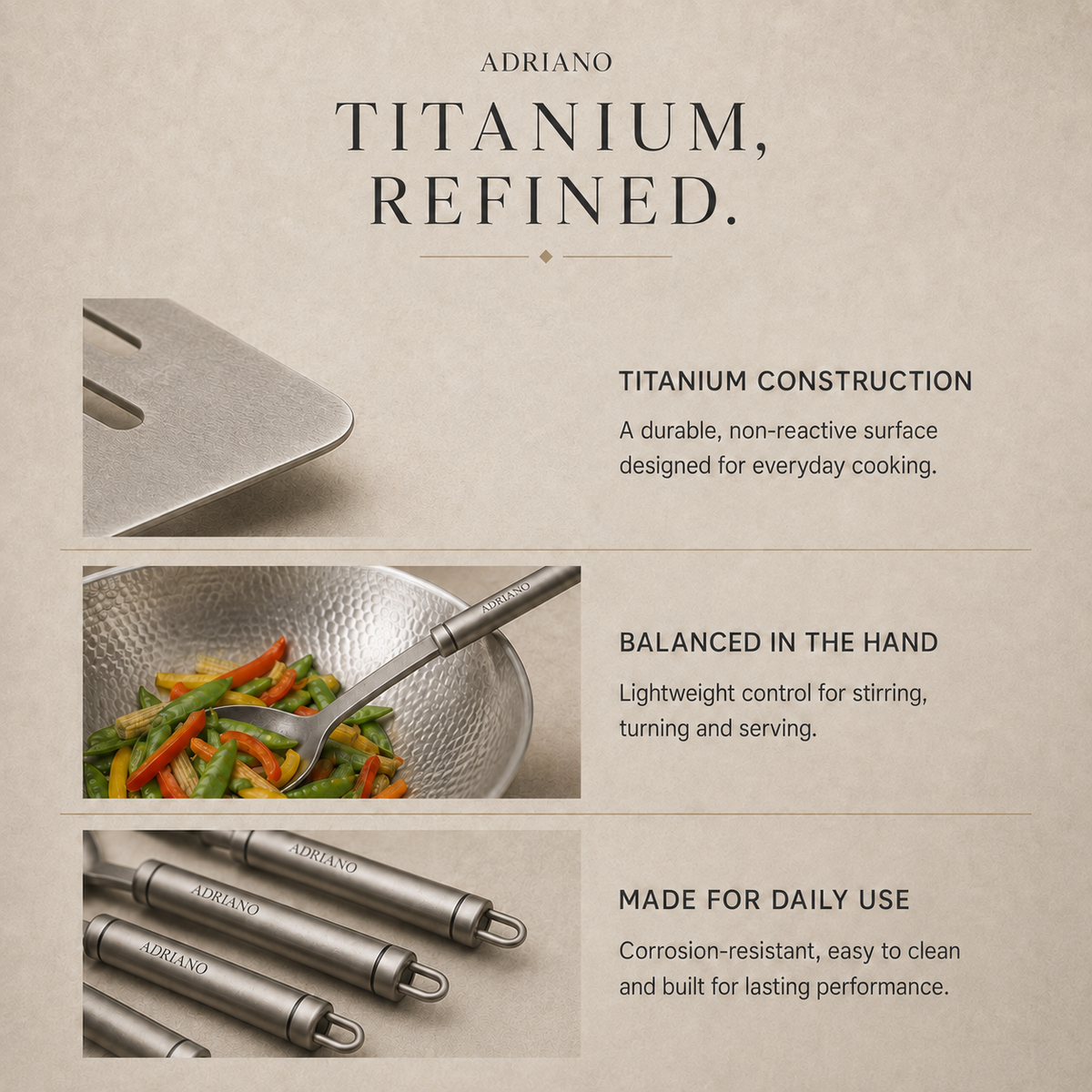 Adriano Pro Utensils™